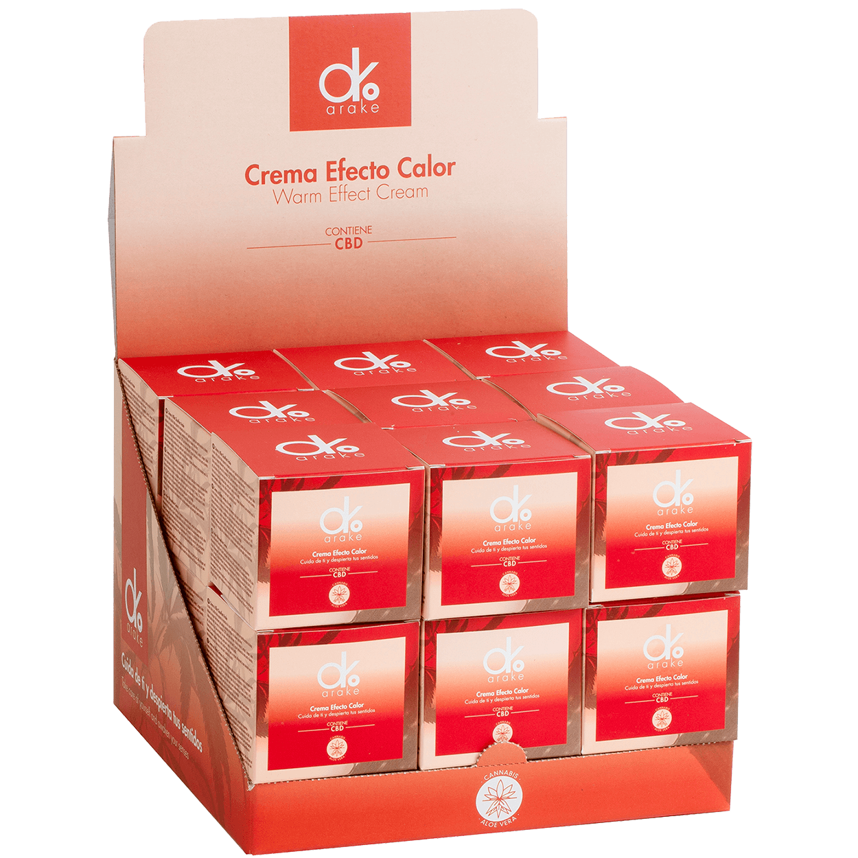 Arake Heat Effect Cream 100ml (Display 18Und)