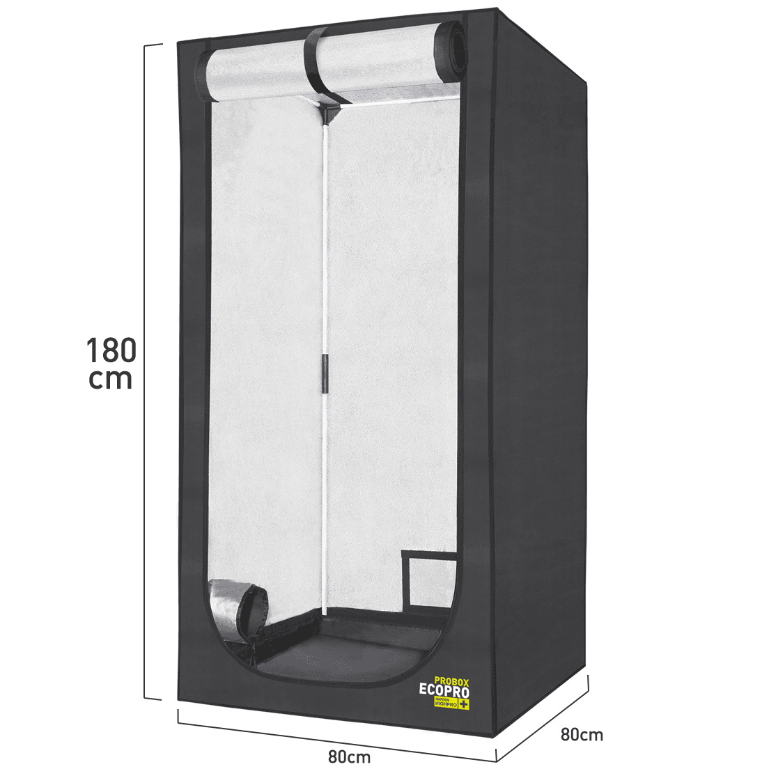 Garden Wardrobe Highpro EcoPro 80H 80x80x180cm