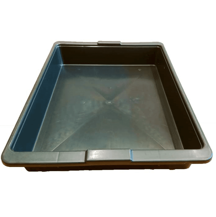 Black Carrier Tray with Handles 57x42x9cm