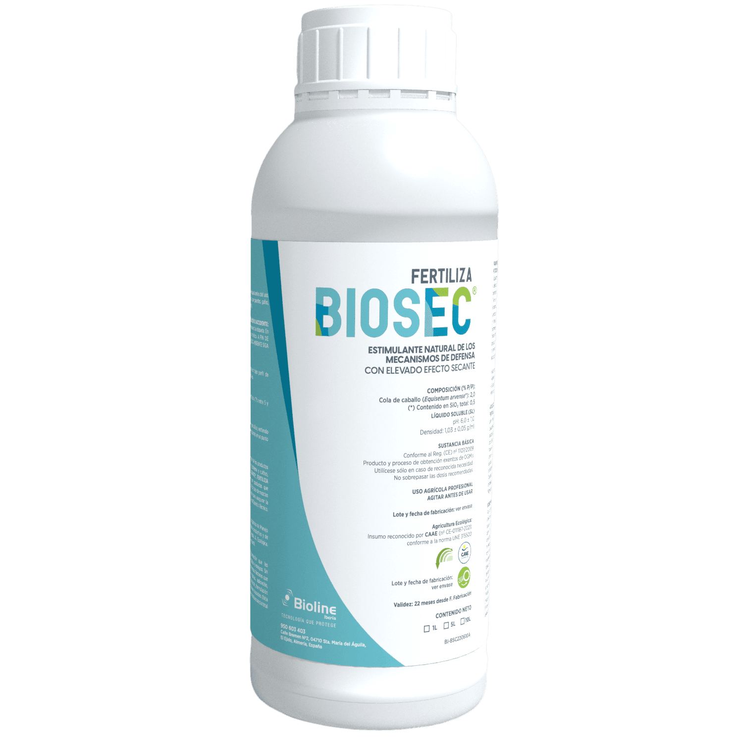 Fertilize Biosec 1L (Biostimulant Without Residues)