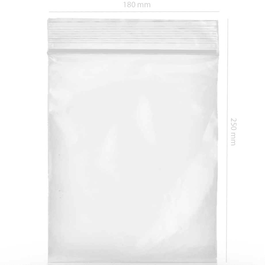 Self-closing bag 18x25cm (100Und)