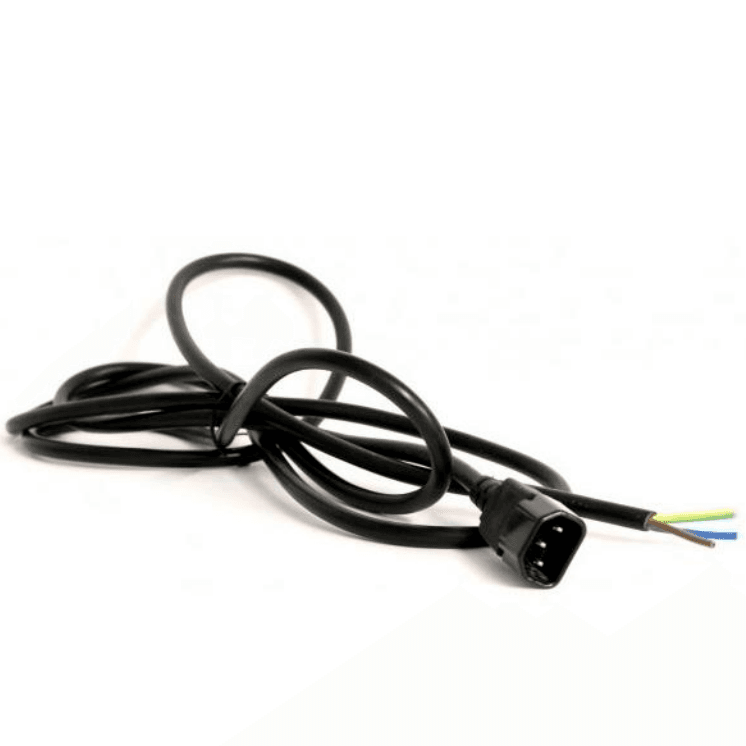 Cable 3x1.5mm Plug IEC Male C14