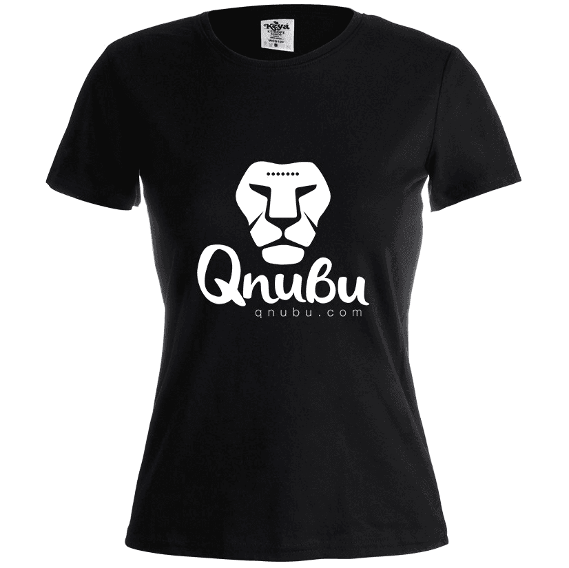 Black Qnubu Woman T-shirt