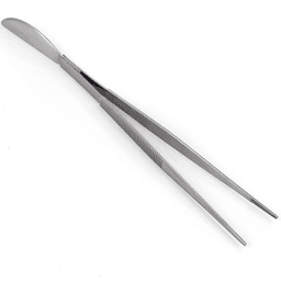 Dingmu Straight Tongs / Spatula 220mm - Stainless (2)