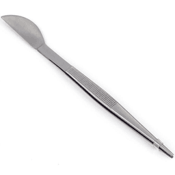 Dingmu Straight Tongs / Spatula 220mm - Stainless (3)