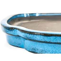 Blue Rectangular Enamel Plate 27.5 cm (3)