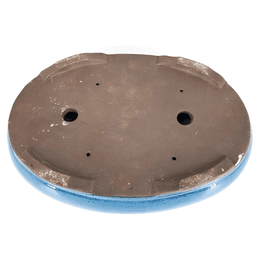 Blue Oval Enamel Pot 35 cm (3)