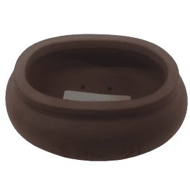 Yixing Oval Unglazed Pot 10 x 8 x 5 cm