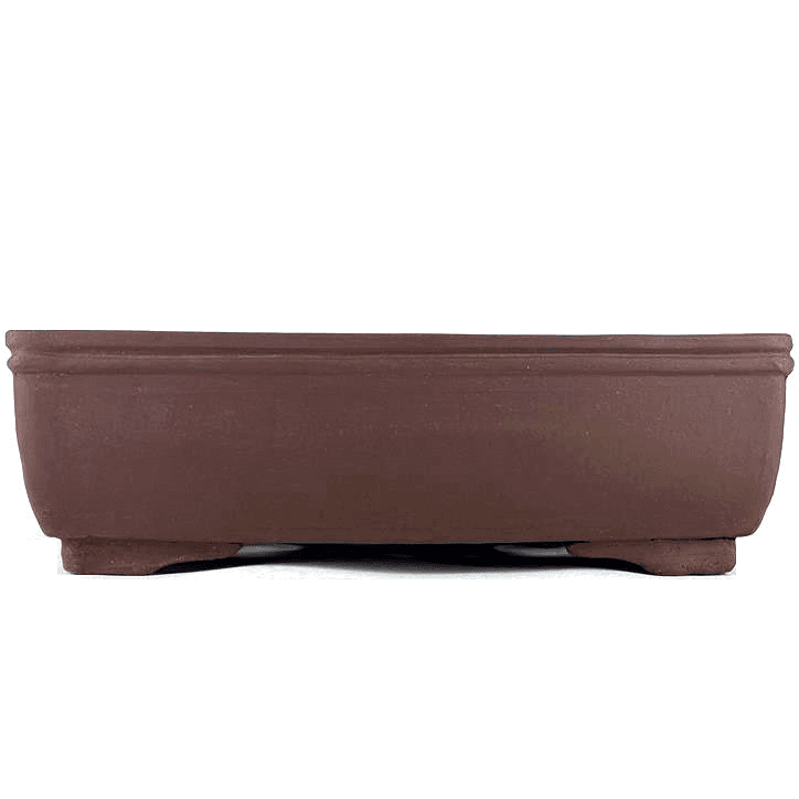 Yixing Rectangular Unglazed Pot 34x25.5x10 cm