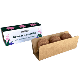 Meliflor Seed Bombs (Parsley, Cilantro and Rosemary) (1)