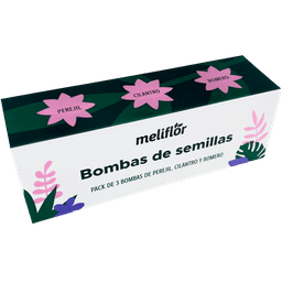 Meliflor Seed Bombs (Parsley, Cilantro and Rosemary) (2)