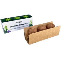 Meliflor Seed Bombs (Basil, Spearmint and Mint) (1)