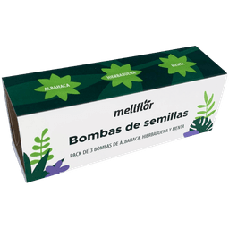 Meliflor Seed Bombs (Basil, Spearmint and Mint) (2)