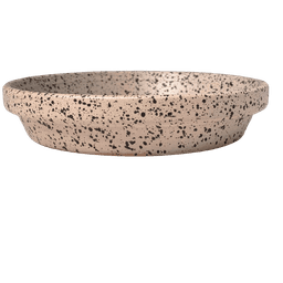 Round Meliflor Ceramic Pot Kit 25x19cm + Plate 24cm (3)