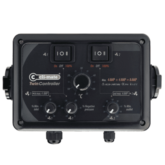 Cli-mate Twin Controller (8Amp)