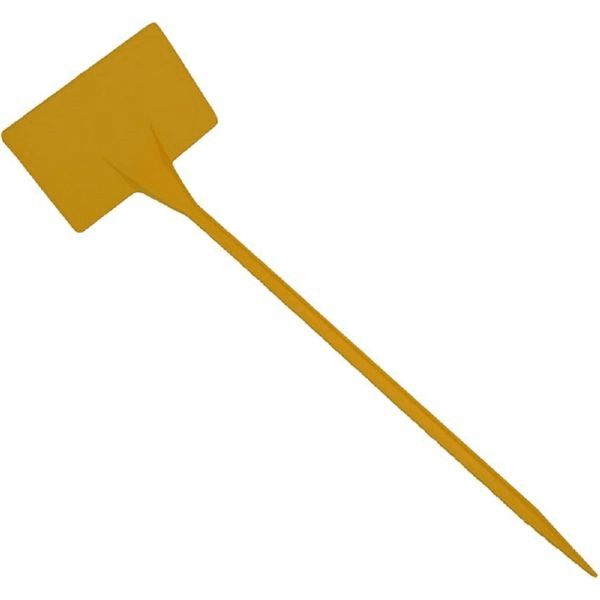 Yellow Slanted Spike Indicator Paddle 12.5x8x44cm