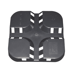 Square Reinforced Planter Flood Black (2)