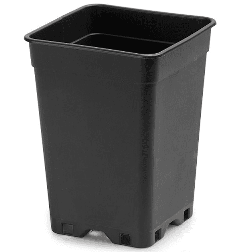Auto Black Reinforced Flooding Pot 26x26x37,5 18L (50 Units/Bag)