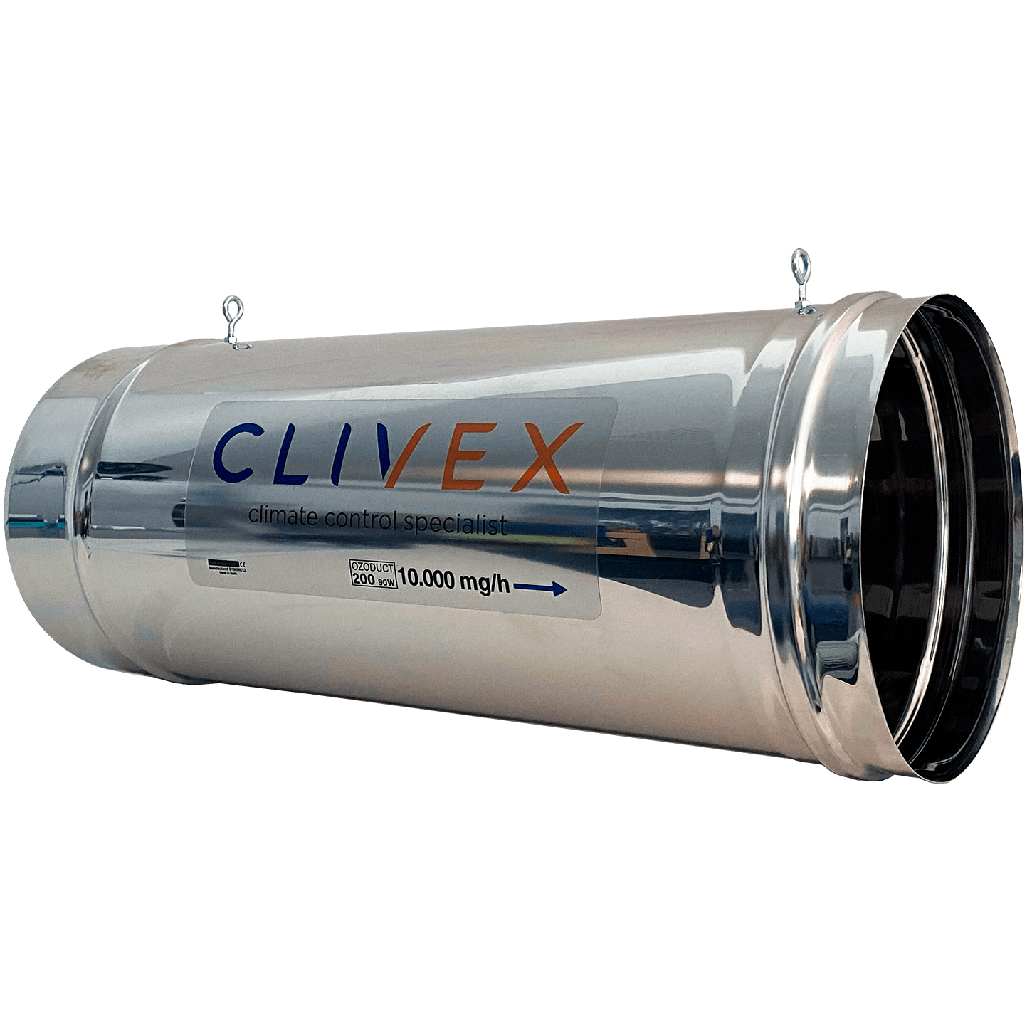 Clivex Ozoduct 200mm (10000mg/h) V.2