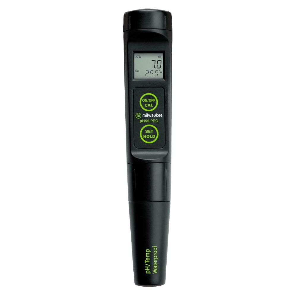 Milwaukee Waterproof Ph / Temperature Meter (PH55) Automatic Calibration