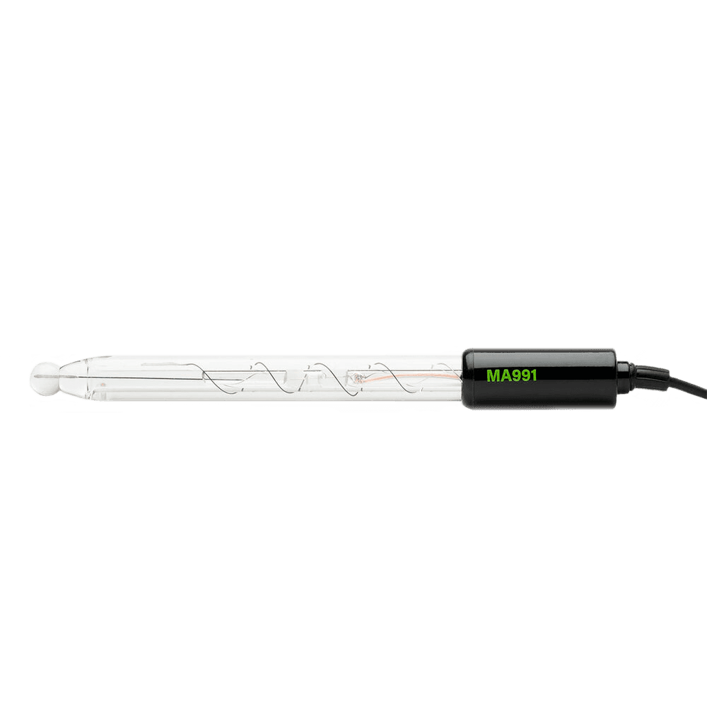 Milwaukee PH Probe MA991B1 for PH Earth Kit (1m Cable - Bnc Connector - NOT refillable KCL)