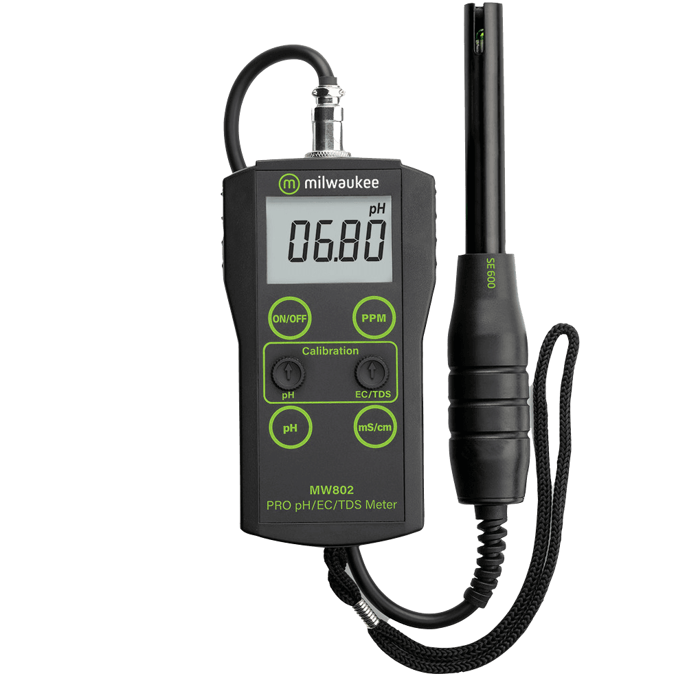 Milwaukee Portable PH and EC Combo Meter (MW802)