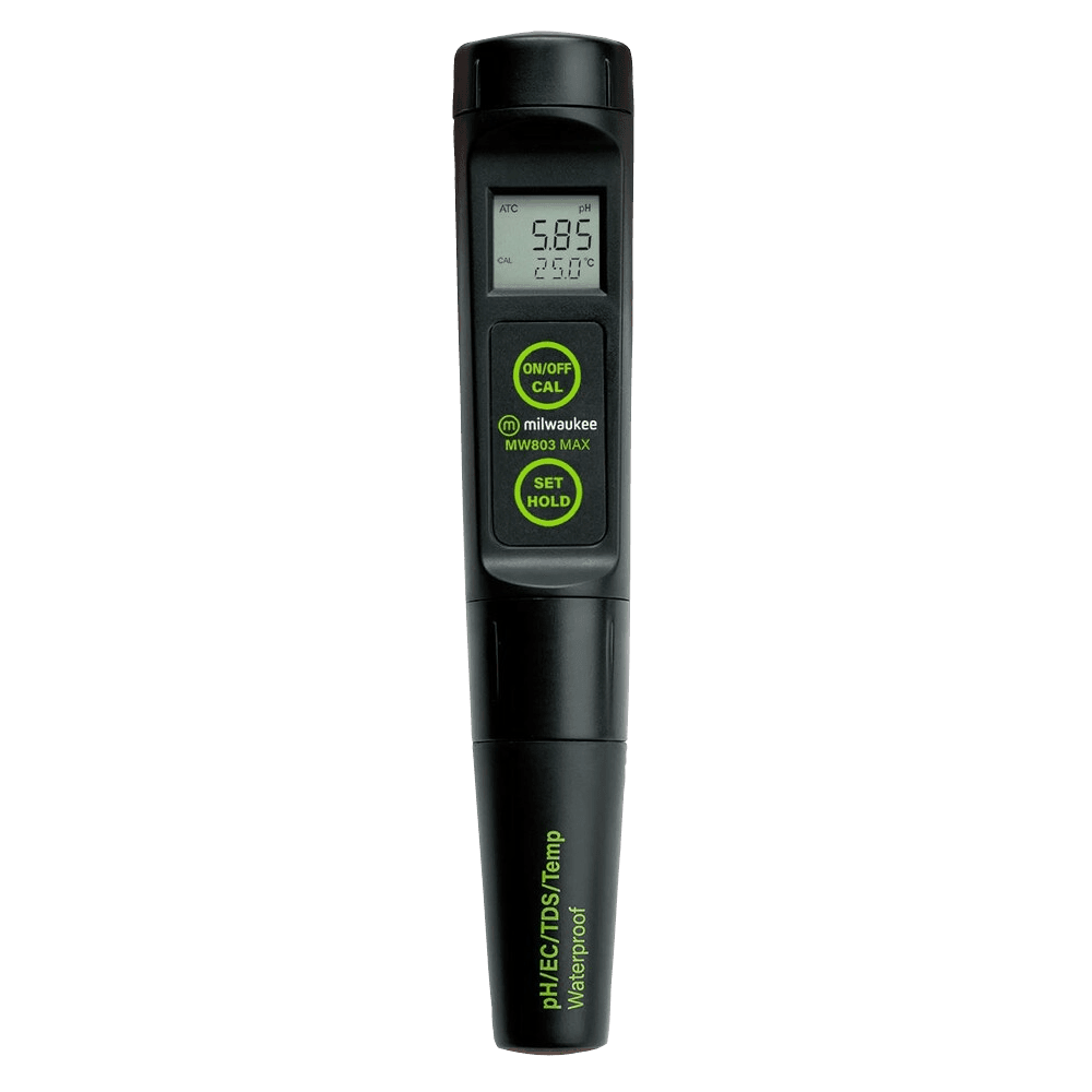 Milwaukee portable pH / ec and temperature combo meter (MW803)
