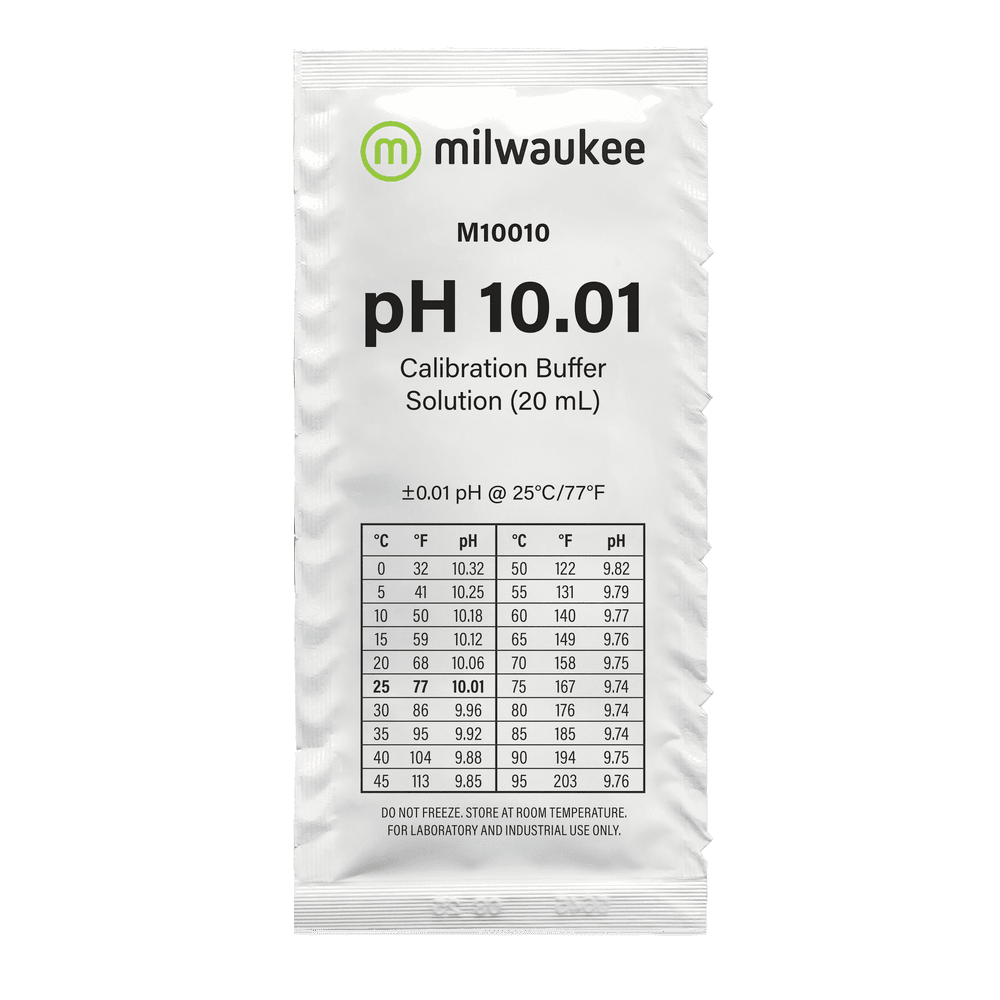 Milwaukee Liquid Calibrator Ph 10.01 Sachet 20ml