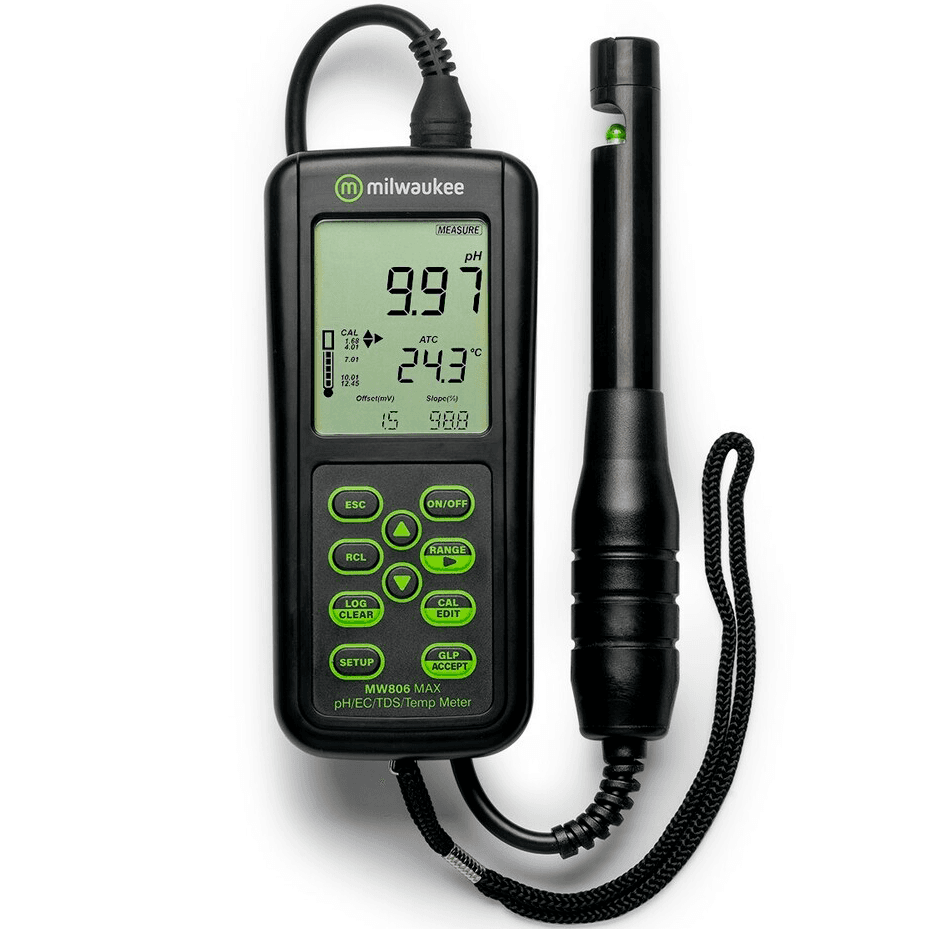 Milwaukee Portable Combo Meter PH/EC/TDS/Temp/Datalogging