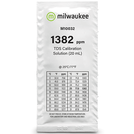 Milwaukee Liquid Calibrator EC 1382 Envelope 20ml
