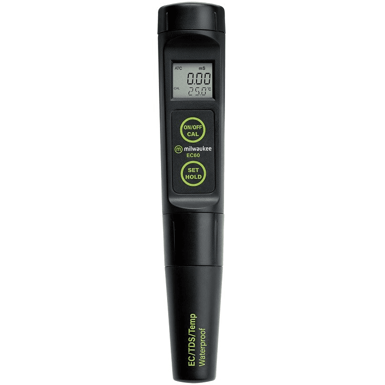 Milwaukee Waterproof EC/TDS/Temperature Meter (EC60) Automatic Calibration