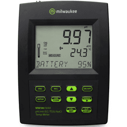 Milwaukee Mesa Medidor (MW180) pH/ORP/EC/TDS/Nacl/Temperatura (1)