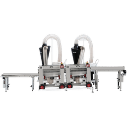 MasterProducts Complete Tumbler System MT 500 (2 Tumbler + Input Belt + Output Belt) (1)