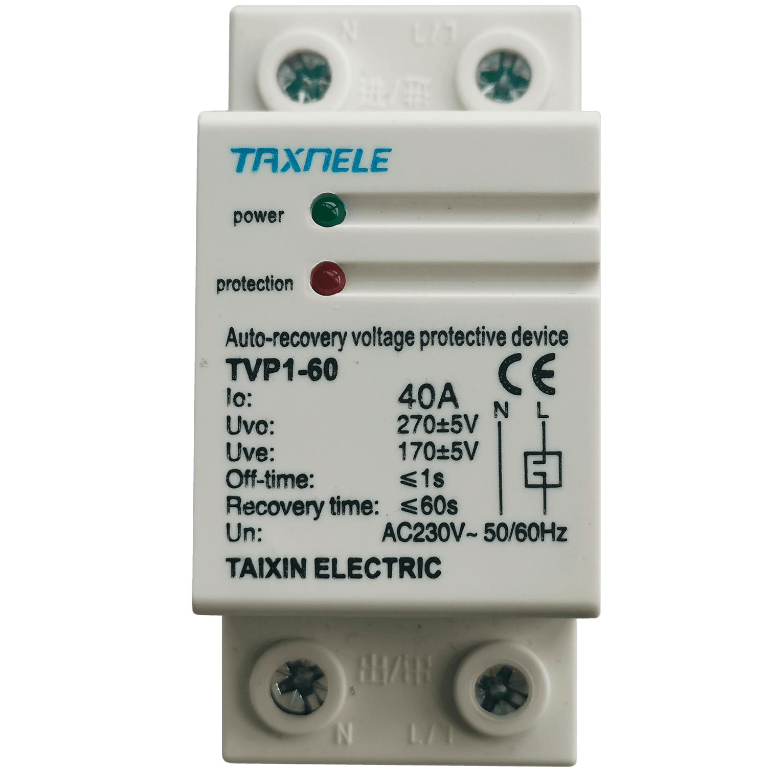 Surge Protection 40A DIN 170 270V
