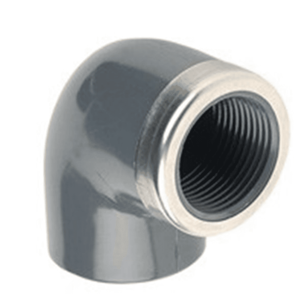 90º Elbow PVC Mixed Female Thread-Glue