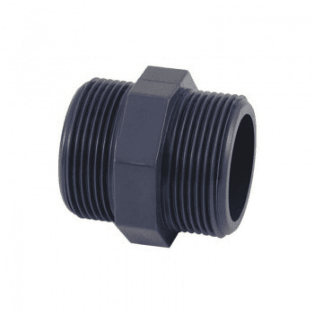 PVC nipple M-M