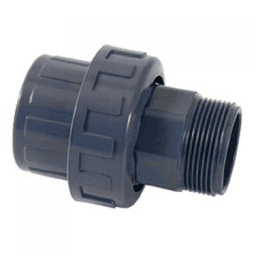 3-Piece PVC Coupling Male-Glue Thread 32-1 (2)