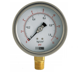 Glycerin manometer 0-6 Kg / cm2 (1)