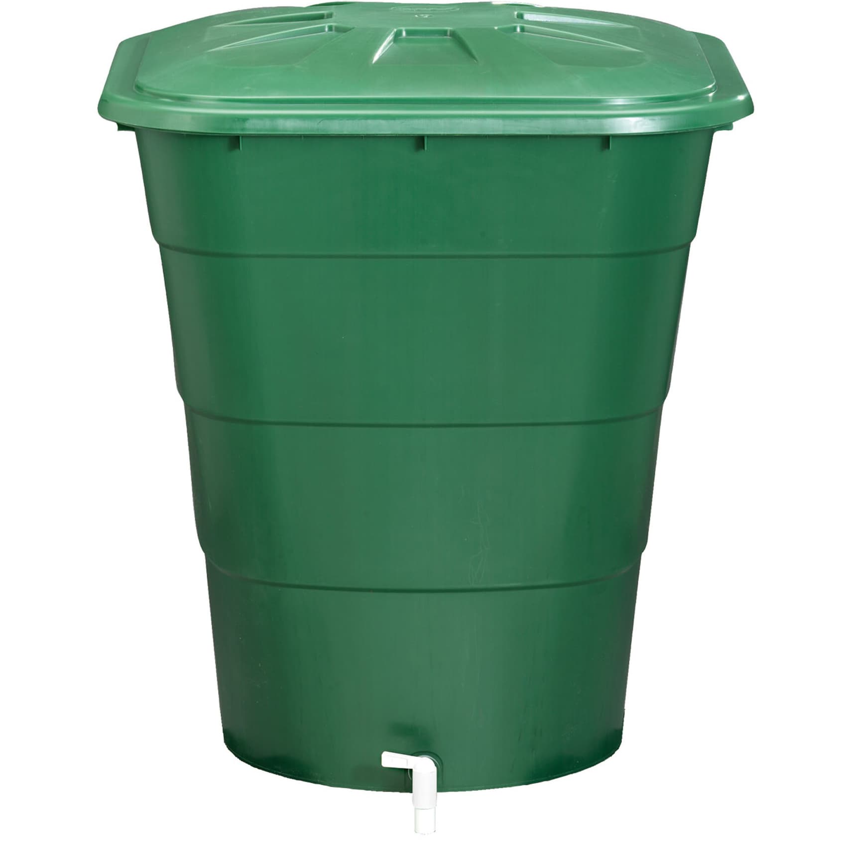 Green Rectangular Polyethylene Tank 203L (+ Tap)