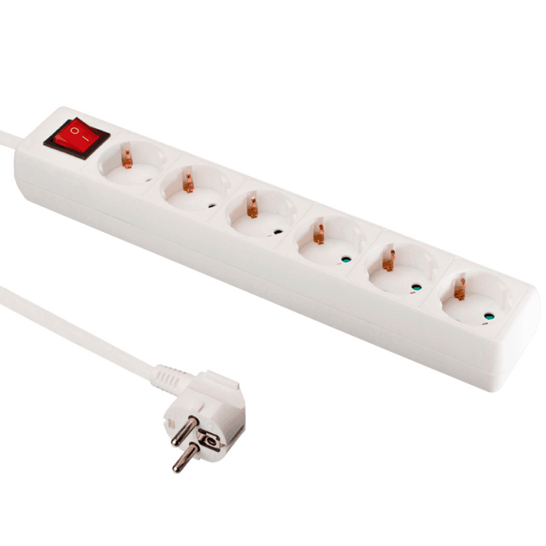 Strip C / Switch 6 Sockets