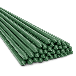 Meliflor Green Plastic-Coated Metal Plant Stake (100 Units) (1)