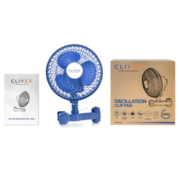Clivex 23cm 20W Oscillating Clip Fan (4)