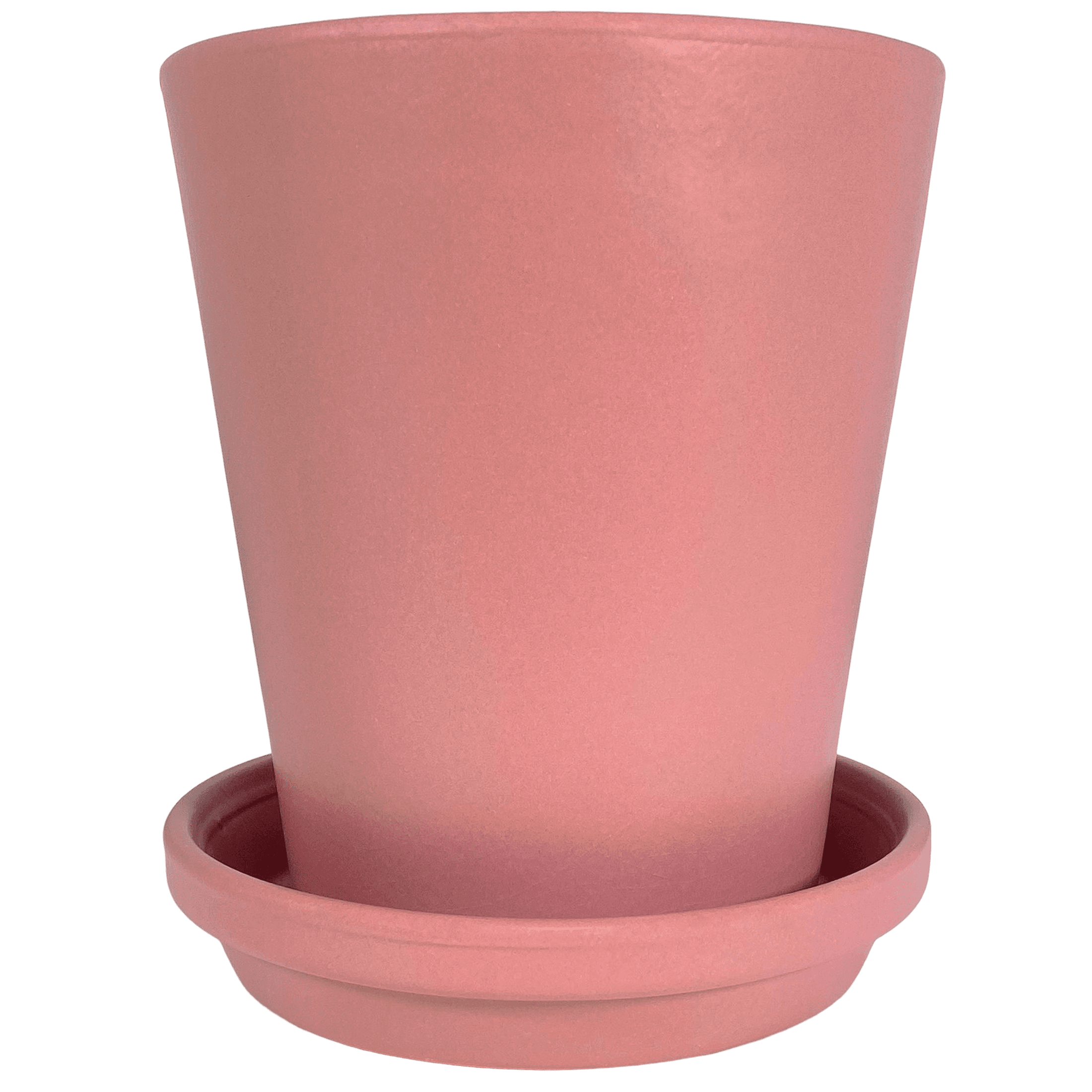 Meliflor Cone Ceramic Pot Kit 21x23cm + Plate 20cm Meliflor Cone Ceramic Pot Kit 21x23cm + Plate 20cm