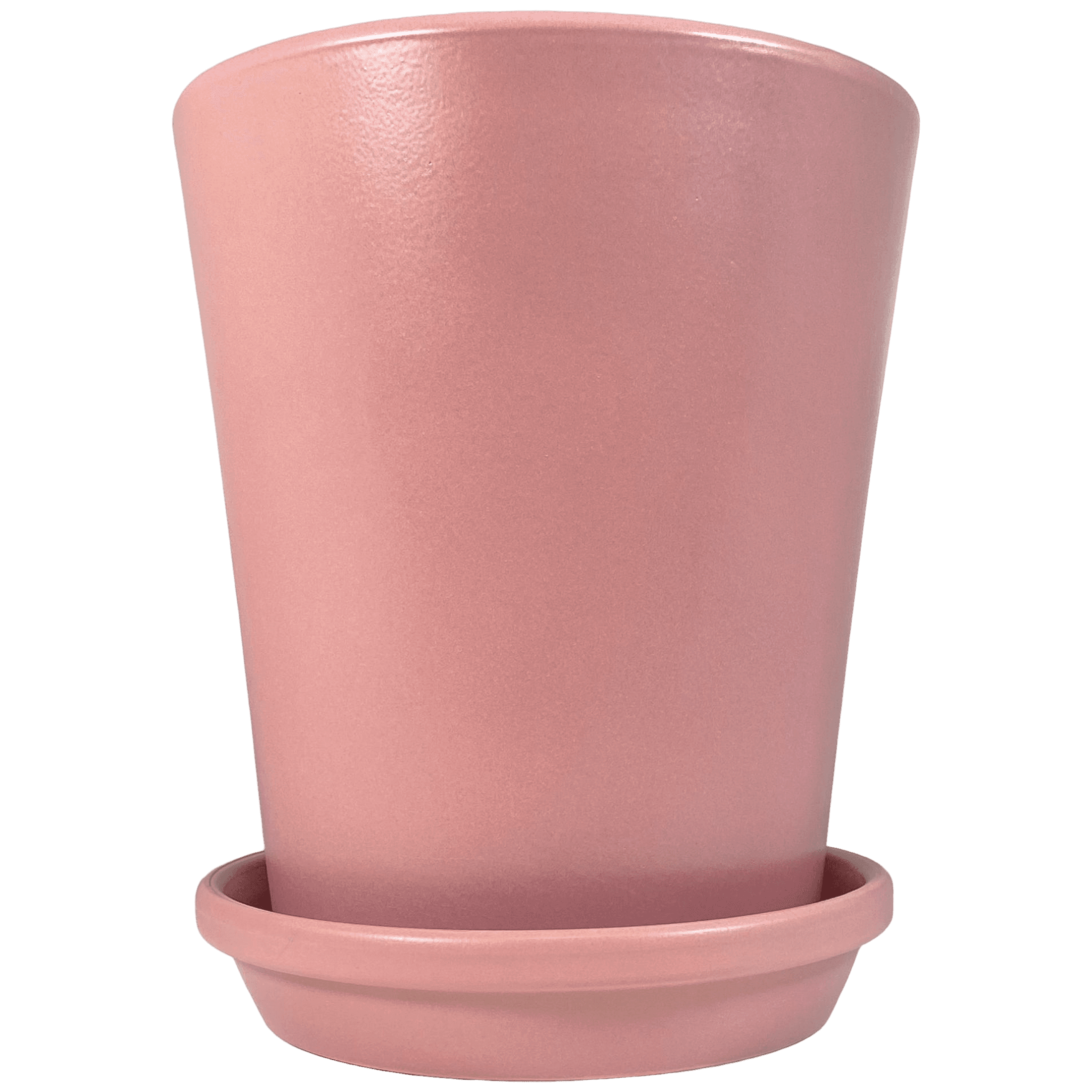 Meliflor Ceramic Pot Kit Cone 30x34cm + Plate 26cm Meliflor Ceramic Pot Kit Cone 30x34cm + Plate 26cm